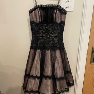 Y2K emo princess prom dress